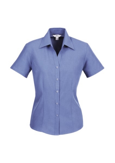 Picture of Biz Collection Ladies Oasis Shirt Short Sleeve 100% breathable comfortcool polyester